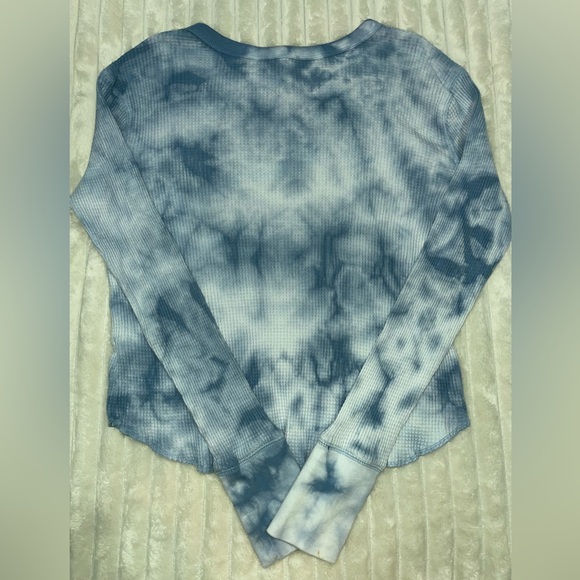 “Me to We” blue and white tie dye sweater! - Picture 2 of 4